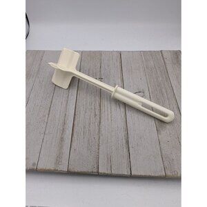 Chop n Stir Mix n Chop Stirrer Stick for Ground Meat Frozen Foods White